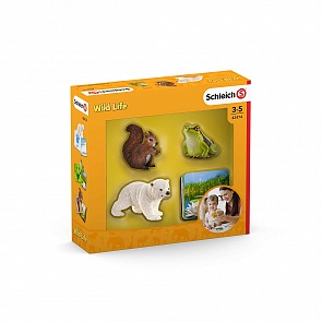 Карточная игра - Мир диких животных, серия Wild Life (Schleich, 42474)